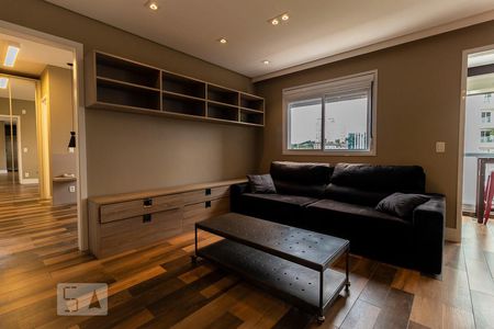 Sala de apartamento para alugar com 1 quarto, 69m² em Brooklin Paulista, São Paulo