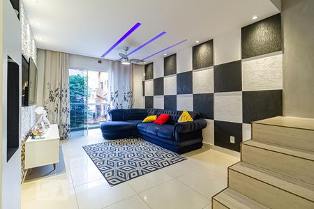 Sala de apartamento à venda com 3 quartos, 160m² em Curicica, Rio de Janeiro