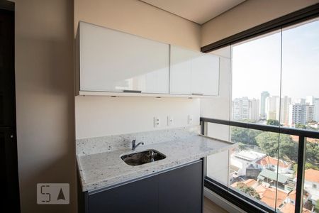Varanda da Sala de apartamento à venda com 3 quartos, 95m² em Mirandópolis, São Paulo