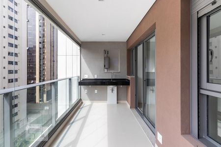 Varanda de apartamento para alugar com 2 quartos, 71m² em Indianópolis, São Paulo