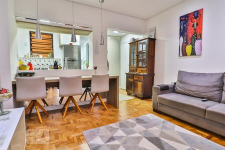 Sala de apartamento à venda com 1 quarto, 44m² em Centro Histórico de São Paulo, São Paulo