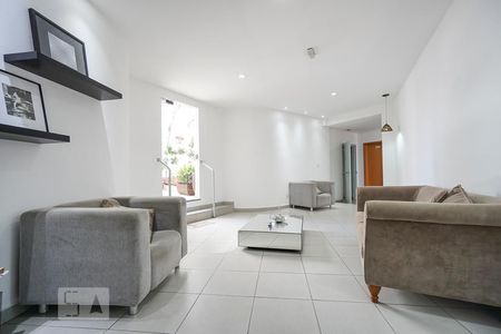 Sala de estar de kitnet/studio para alugar com 1 quarto, 36m² em Tatuapé, São Paulo