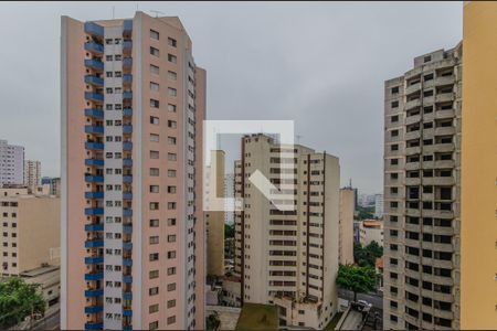 Vista da Varanda da Sala de kitnet/studio à venda com 1 quarto, 26m² em Liberdade, São Paulo