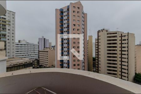 Varanda da Sala de kitnet/studio à venda com 1 quarto, 26m² em Liberdade, São Paulo