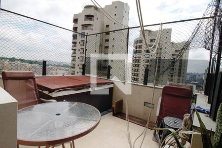 Varanda  de apartamento à venda com 2 quartos, 74m² em Paraíso do Morumbi, São Paulo