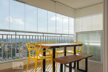 Varanda da Sala de apartamento para alugar com 2 quartos, 65m² em Jardim Prudência, São Paulo