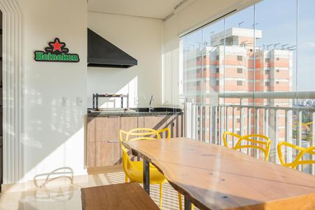 Varanda da Sala de apartamento para alugar com 2 quartos, 65m² em Jardim Prudência, São Paulo