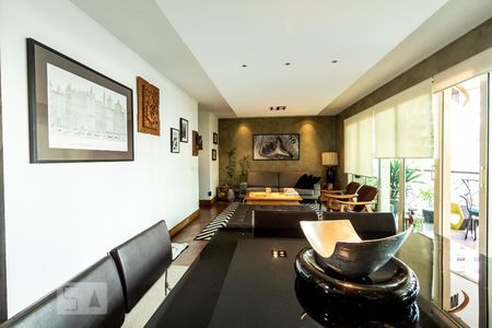 Sala de apartamento à venda com 1 quarto, 138m² em Indianópolis, São Paulo