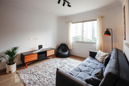 SalaSala de apartamento para alugar com 1 quarto, 60m² em Moema, São Paulo