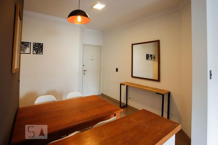 Sala de apartamento para alugar com 1 quarto, 60m² em Moema, São Paulo