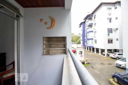 Varanda da sala de apartamento para alugar com 2 quartos, 68m² em Itacorubi, Florianópolis