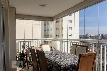 Varanda gourmet de apartamento à venda com 3 quartos, 123m² em Centro, São Bernardo do Campo