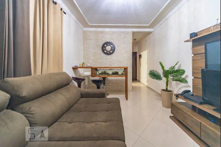 Sala de apartamento à venda com 1 quarto, 80m² em Vila Tibiriçá, Santo André
