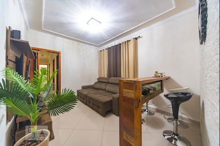 Sala de apartamento à venda com 1 quarto, 80m² em Vila Tibiriçá, Santo André