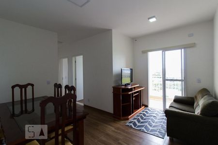 Sala de apartamento para alugar com 2 quartos, 56m² em Jardim São Carlos, Sorocaba