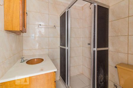 Banheiro de apartamento à venda com 1 quarto, 39m² em Santa Tereza, Porto Alegre