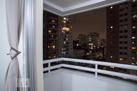 Varanda Sala de apartamento para alugar com 1 quarto, 45m² em Perdizes, São Paulo