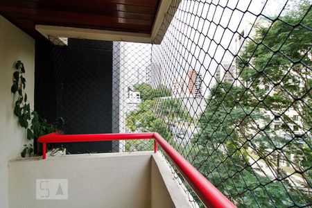 Varanda da Sala de apartamento para alugar com 3 quartos, 154m² em Jardim Londrina, São Paulo