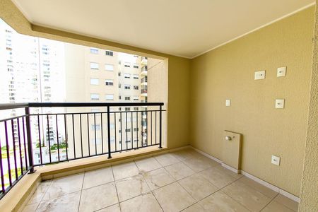 Varanda da Sala de apartamento para alugar com 1 quarto, 38m² em Picanço, Guarulhos