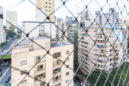 Vista da Sala de apartamento à venda com 2 quartos, 71m² em Bela Vista, São Paulo