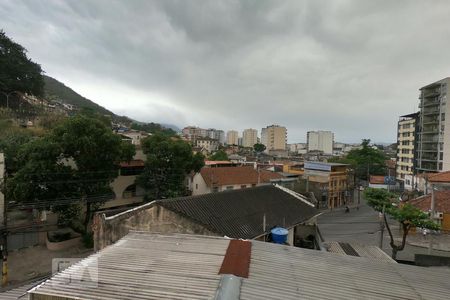 Varanda da Sala vista de apartamento à venda com 1 quarto, 54m² em Engenho Novo, Rio de Janeiro