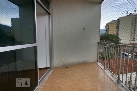 Varanda da Sala de apartamento à venda com 1 quarto, 54m² em Engenho Novo, Rio de Janeiro