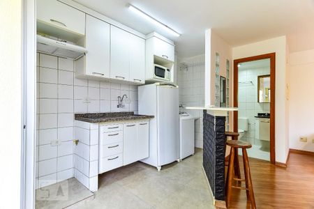 Cozinha de kitnet/studio à venda com 1 quarto, 38m² em Jabaquara, São Paulo