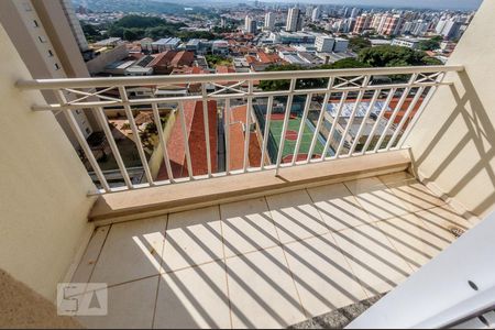 Sacada da Sala de apartamento para alugar com 2 quartos, 57m² em Vila Nova, Campinas