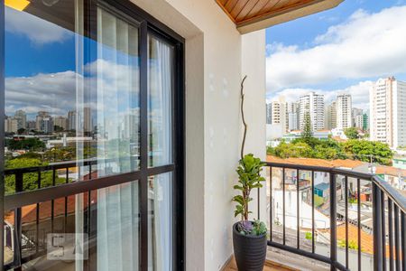 Sacada da Sala de apartamento à venda com 2 quartos, 105m² em Bosque da Saúde, São Paulo