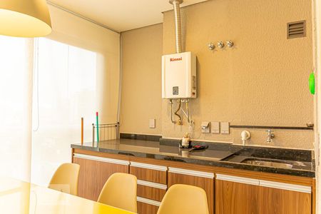 Varanda gourmet de apartamento para alugar com 1 quarto, 40m² em Liberdade, São Paulo