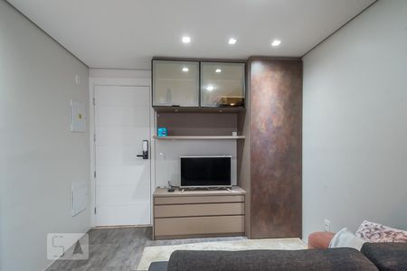 Sala de apartamento para alugar com 1 quarto, 27m² em Cidade Monções, São Paulo