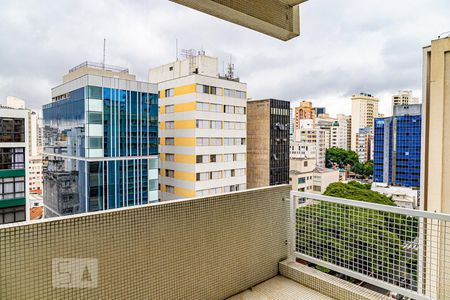 Varanda de apartamento à venda com 4 quartos, 291m² em Santa Cecília, São Paulo
