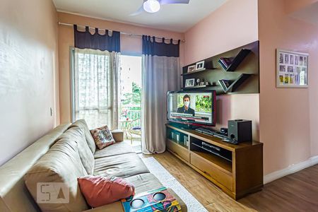 Sala de apartamento à venda com 3 quartos, 73m² em Tanque, Rio de Janeiro