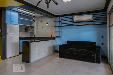 Sala de apartamento à venda com 1 quarto, 50m² em Barra Funda, São Paulo