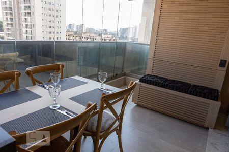 Varanda Gourmet de apartamento à venda com 1 quarto, 50m² em Barra Funda, São Paulo