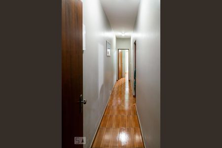 Corredor Quartos de casa à venda com 2 quartos, 113m² em Jardim Novo Santo Amaro, São Paulo
