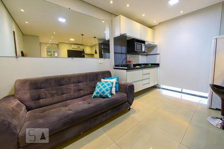 Sala de apartamento para alugar com 1 quarto, 36m² em Vila Augusta, Guarulhos