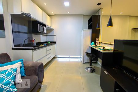 Sala de apartamento para alugar com 1 quarto, 36m² em Vila Augusta, Guarulhos