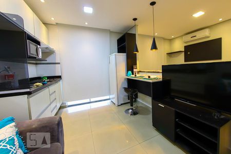 Sala de apartamento para alugar com 1 quarto, 36m² em Vila Augusta, Guarulhos