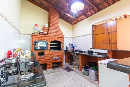 Churrasqueira de casa para alugar com 3 quartos, 240m² em Jardim Popular, São Paulo