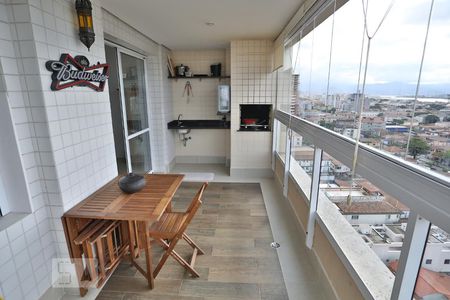 Varanda da Sala de apartamento para alugar com 2 quartos, 94m² em Ponta da Praia, Santos