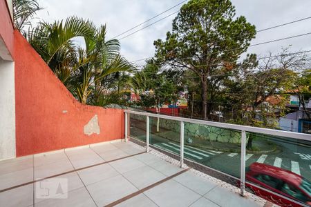 Varanda da Sala de casa à venda com 3 quartos, 210m² em Bangú, Santo André