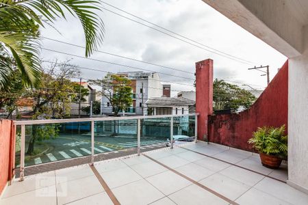 Varanda da Sala de casa à venda com 3 quartos, 210m² em Bangú, Santo André