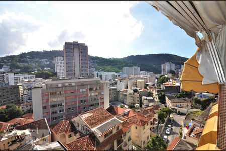 Vista da Sala de apartamento à venda com 3 quartos, 113m² em Laranjeiras, Rio de Janeiro