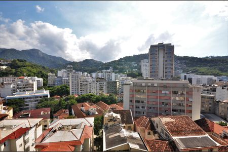 Vista da Sala de apartamento à venda com 3 quartos, 113m² em Laranjeiras, Rio de Janeiro