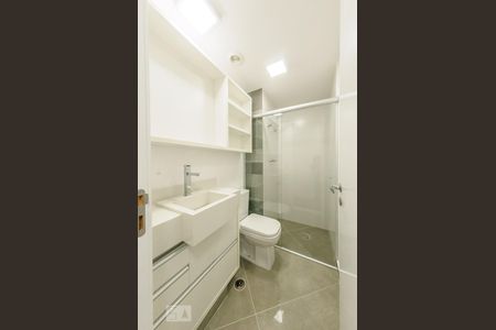 Banheiro Social de apartamento à venda com 2 quartos, 61m² em Ponte Preta, Campinas