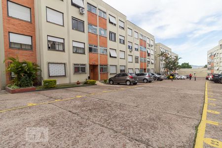 Fachada do bloco de apartamento à venda com 1 quarto, 44m² em Vila Jardim, Porto Alegre