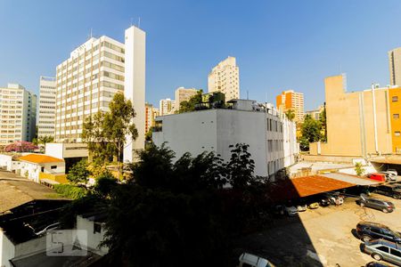 Vista do Studio de kitnet/studio para alugar com 1 quarto, 33m² em Higienópolis, São Paulo