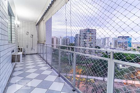 Varanda da Sala de apartamento à venda com 2 quartos, 79m² em Barra da Tijuca, Rio de Janeiro