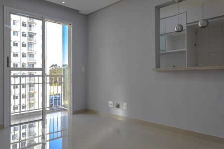 Sala de apartamento para alugar com 2 quartos, 48m² em Vila Mogilar, Mogi das Cruzes